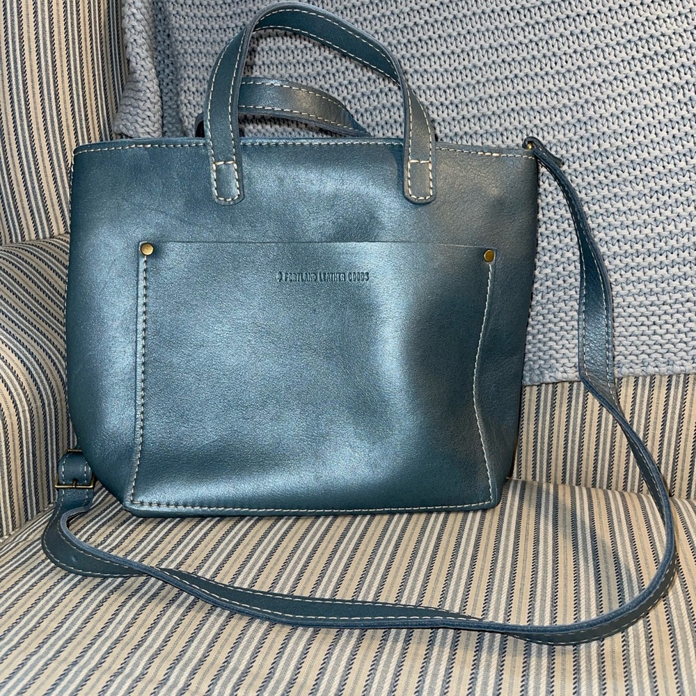 Portland Leather Goods crossbody tote